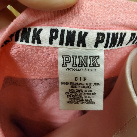 VS PINK Long Sleeve Oversized Crewneck - Picture 5 of 5